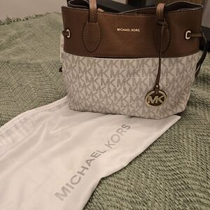 Excellent condition Michael Kors leather top bag with dustbag